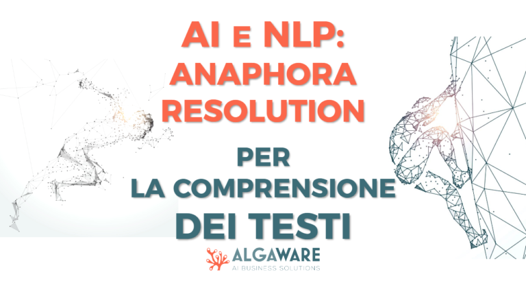 Anaphora resolution e comprensione automatica testi